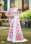Maahi Vol 6 By Kashvi Linen Printed Sequence Border Bulk Saree Orders In India
